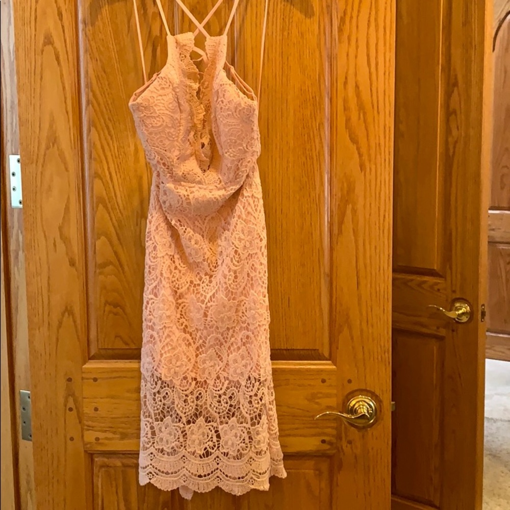 Worn only once. Fashion Nova Brunch Dress